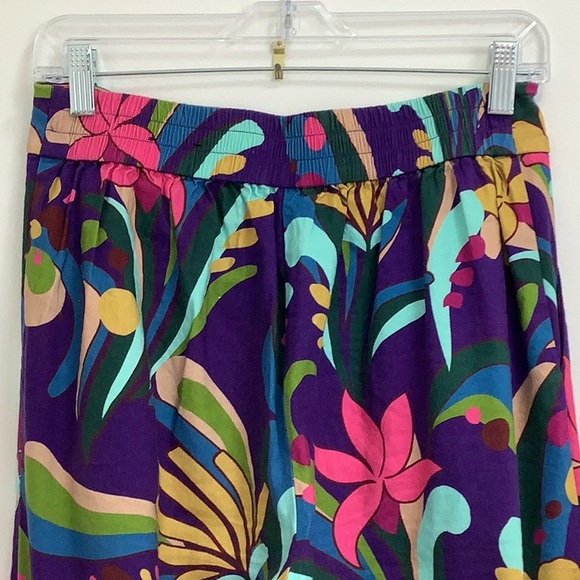 INC International Concepts Vibrant Wide-Leg Pants linen blend size 4 - Picture 8 of 11